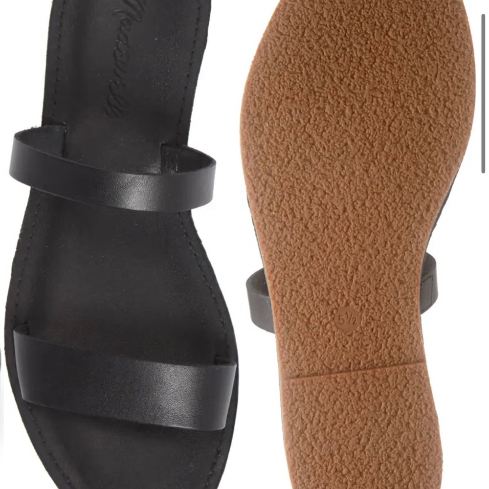 Madewell The Boardwalk Double-Strap Slide Sandal